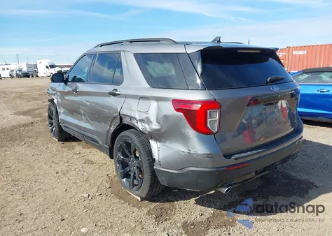 2024 Ford Explorer St-Line из США, поврежденный, VIN 1FMSK7KH2RGA72655